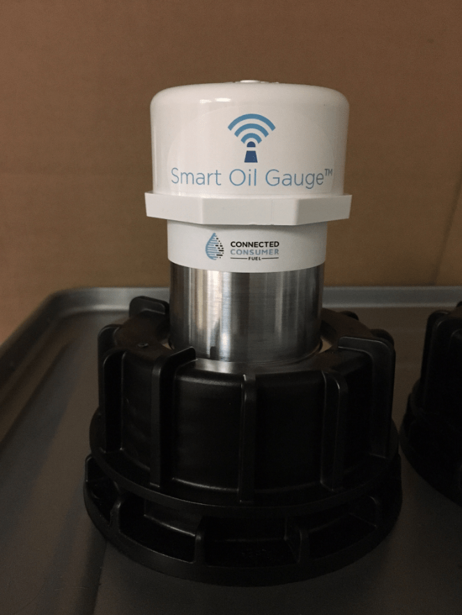 installing smart oil gauge on a roth tank